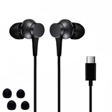 Вакуумные наушники (гарнитура) Xiaomi Earphones USB Type-C Piston 3 Black (черные)